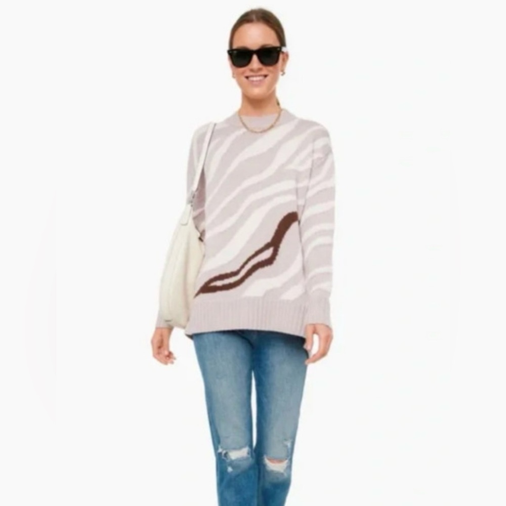 Tuckernuck Beige Lynx Sweater